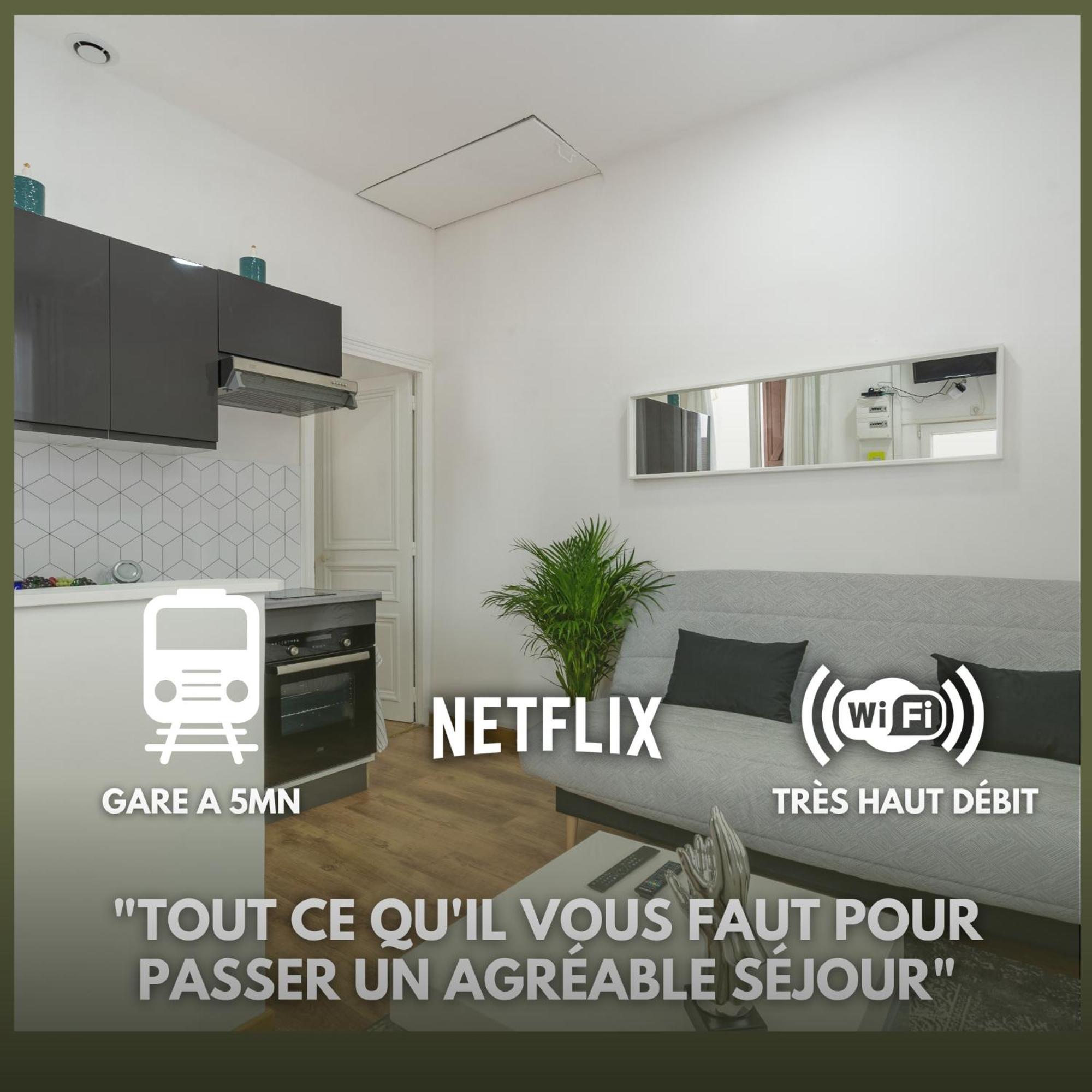 Cocon Douillet, Proche Gare, Wifi Drancy Exterior foto